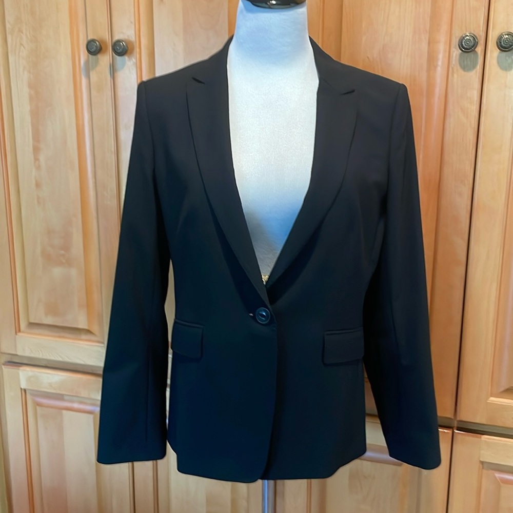 rag & bone Lexington Black Wool Blazer Size 10